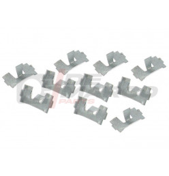 Clips fissaggio per modanature pedane 18mm, Maggiolino dal 08/1966 al 07/1970 (10pz)