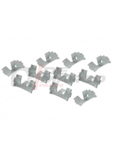 Clips fissaggio per modanature pedane 18mm, Maggiolino dal 08/1966 al 07/1970 (10pz)