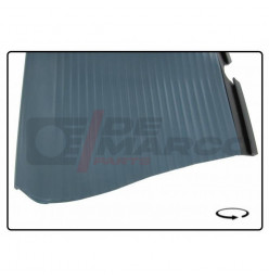 Running board mat dark blue (as pair) for Super Beetle and Beetle from 08/1960 and later