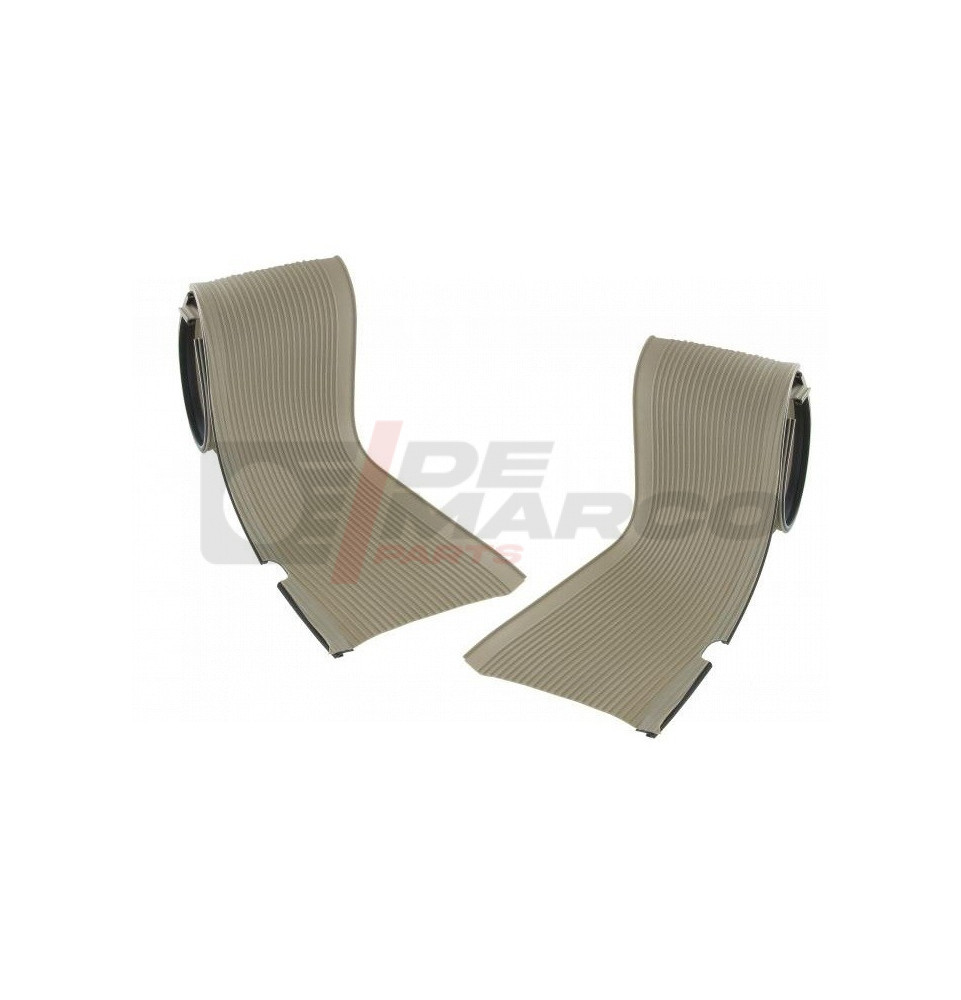 Running board mat beige (as pair) for Super Beetle and Beetle from 08/1960 and later