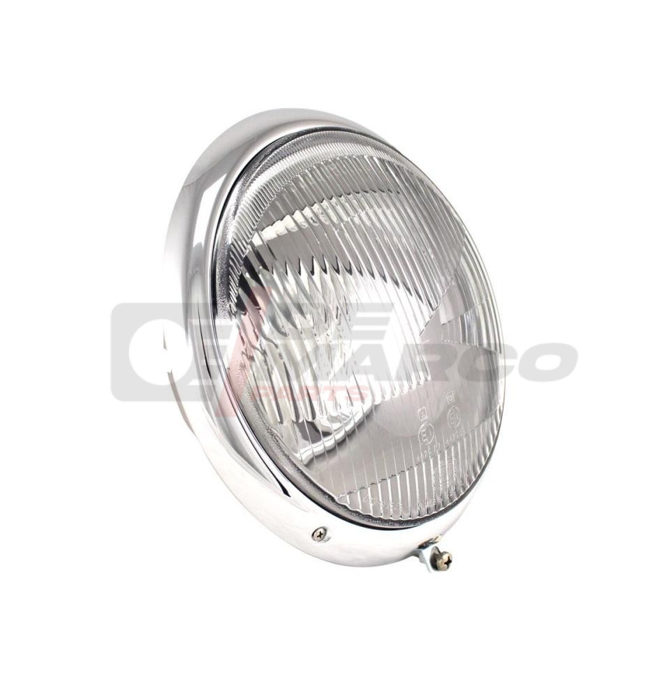 Faro anteriore completo Hella per Maggiolino fino al 07/1967, Porsche 356 dal 08/1950 al 04/1965