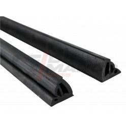 Seals door to window pillar and rear topframe as pair for Cabrio Beetle and Super Beetle 1302/1303 (Top Quality)