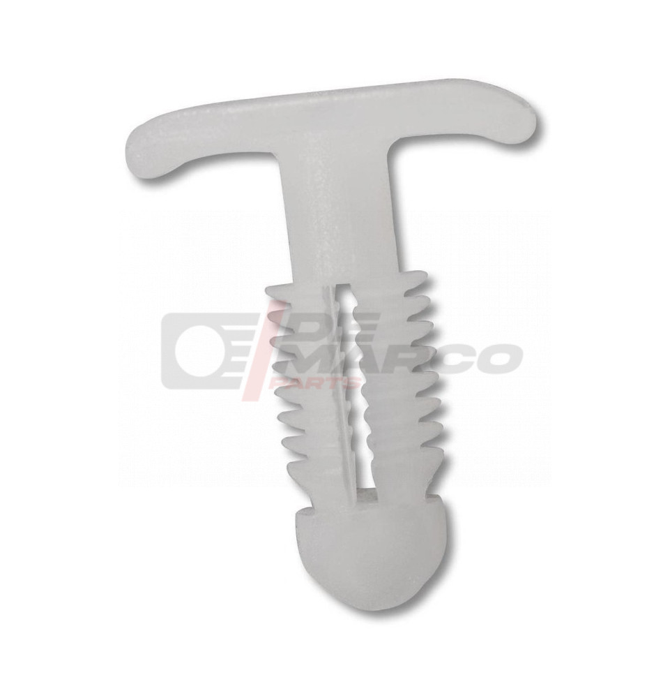 Clip de fixation du joint de capot avant Coccinelle 1303, KG, Golf mk1... (1pc)