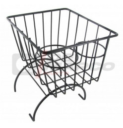 Storage basket black for Beetle, Super Beetle, Karmann Ghia, Buggy, Thing, Type 3