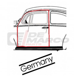 Door seal left for Beetle Sedan from 08/1955 to 07/1966 (Top quality)