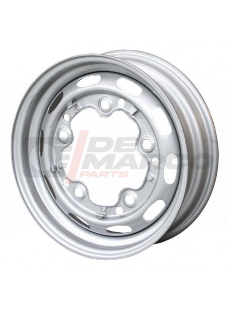 Standard wheel grey 5x205 4.5x15 ET+25 for Beetle, Buggy, Thing, KG, Type 3, Bus T1, T2, Porsche 356