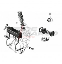 Cartouche filtre à huile pour Citroën 2CV, Dyane, Mehari, Ami 6/8, Visa