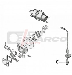 Bougie NGK pour Citroën 2CV, Dyane, Mehari, Ami 6/8