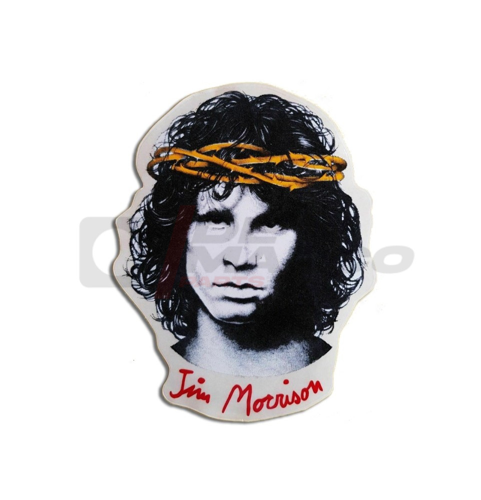 Autocollant vintage ''Jim Morrison''