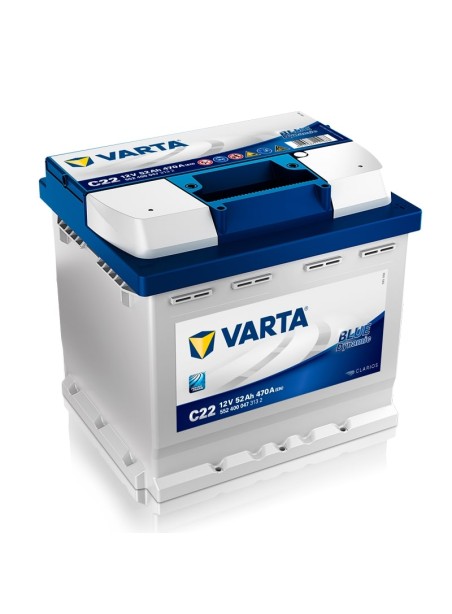 Batteria 12 volt 52AH Varta Blue Dynamic