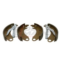 Front brake shoe set 220x46mm for classic Citroen