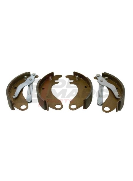 Front brake shoe set 220x46mm for classic Citroen