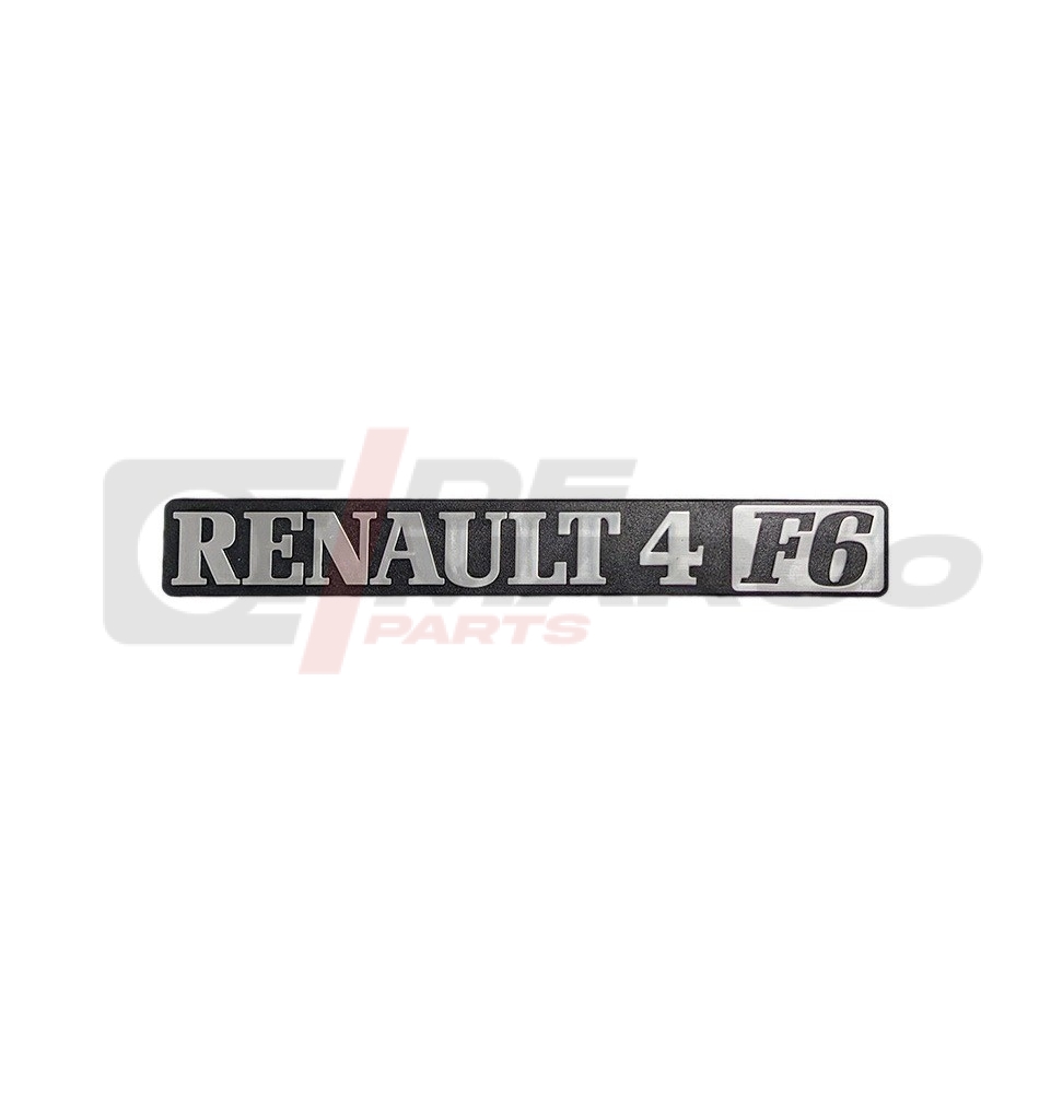 Scritta RENAULT 4 F6 2 Serie