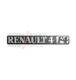 Scritta RENAULT 4 F4 2 serie