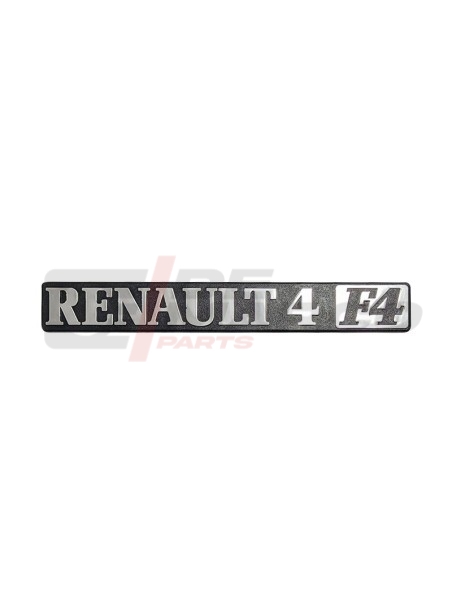 RENAULT 4 F4 Emblem