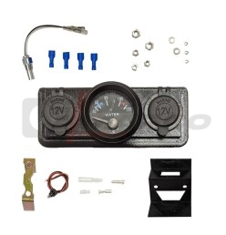 Water temperature pressure gauge kit for classic Renault cars