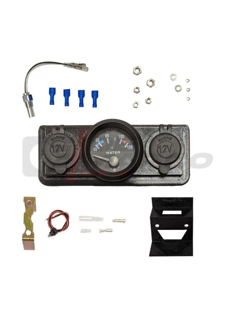 Kit completo manometro temperatura acqua 40-120°C per Renault d'epoca