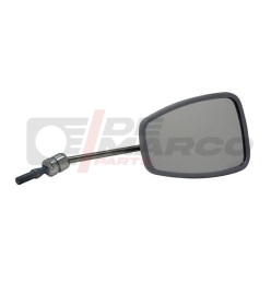 Ambidextrous rearview mirror for Citroen Mehari