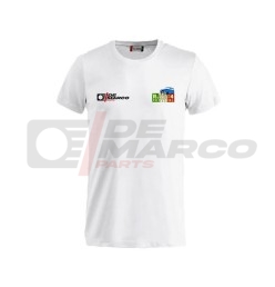 T-shirt blanche officielle du Festival Italien de la Renault 4