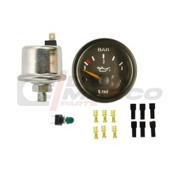 Kit manometro pressione olio 0-6 BARS per Renault 4, R5, R6, 2CV...