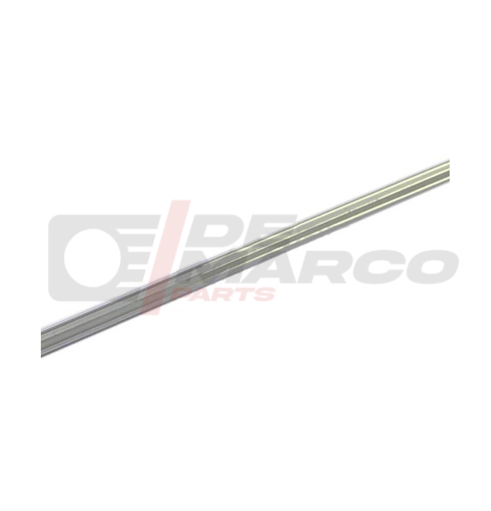 Profilo in acciaio inox porte posteriori Renault 4 (1pz)