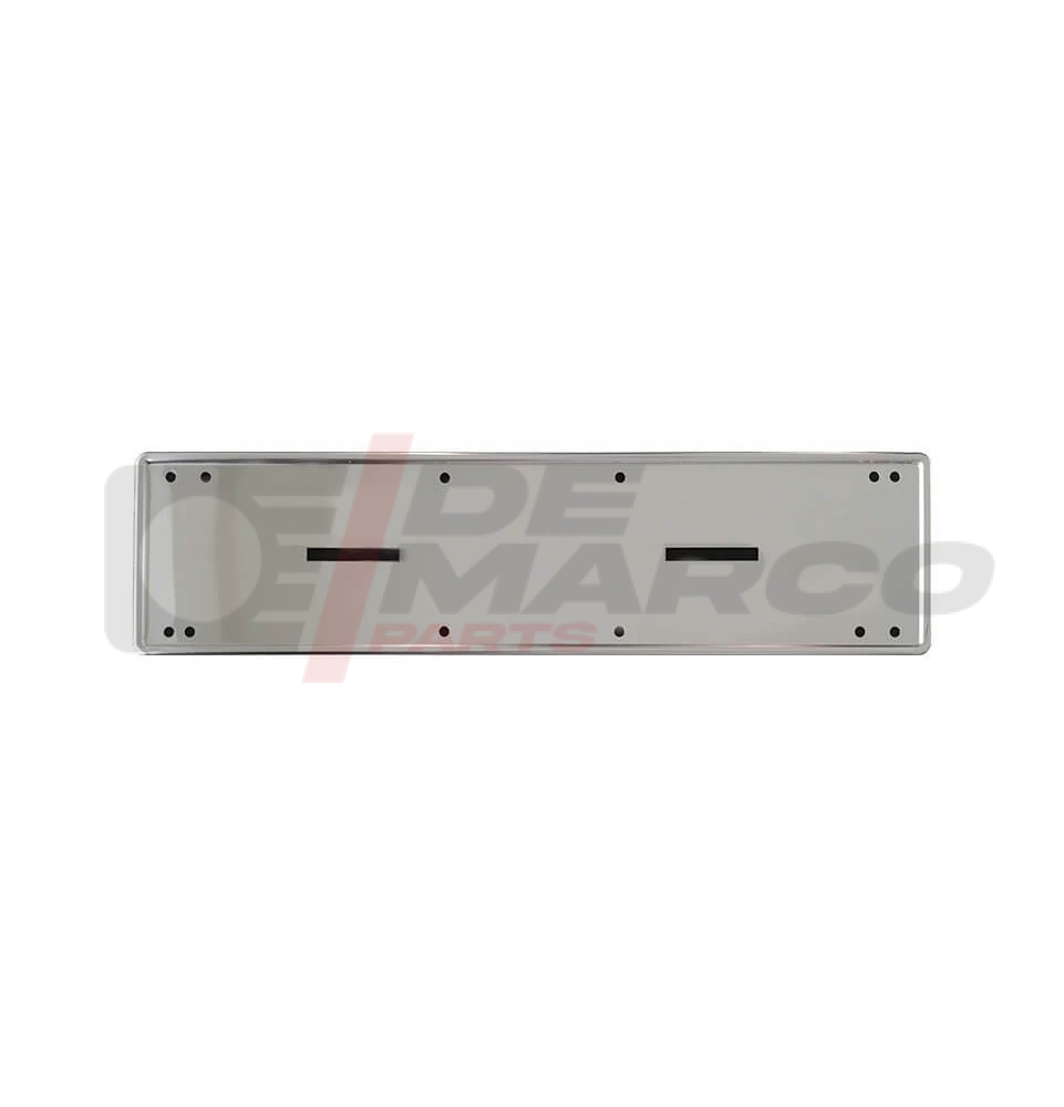 Stainless steel rear license plate holder from 1975 to 1997