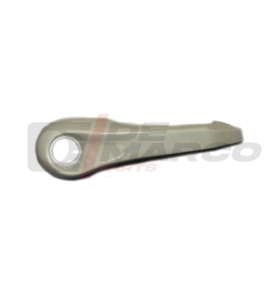 Gray exterior door handle for right front or rear door Renault 4, R4 F4, R4 F6 (1 piece)