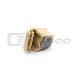 Beige sliding glass knob for Renault 4, back