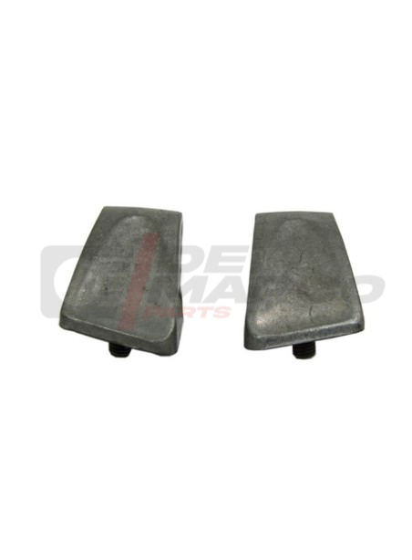 Pair of Large Hinges for Rear Tailgate Renault 4