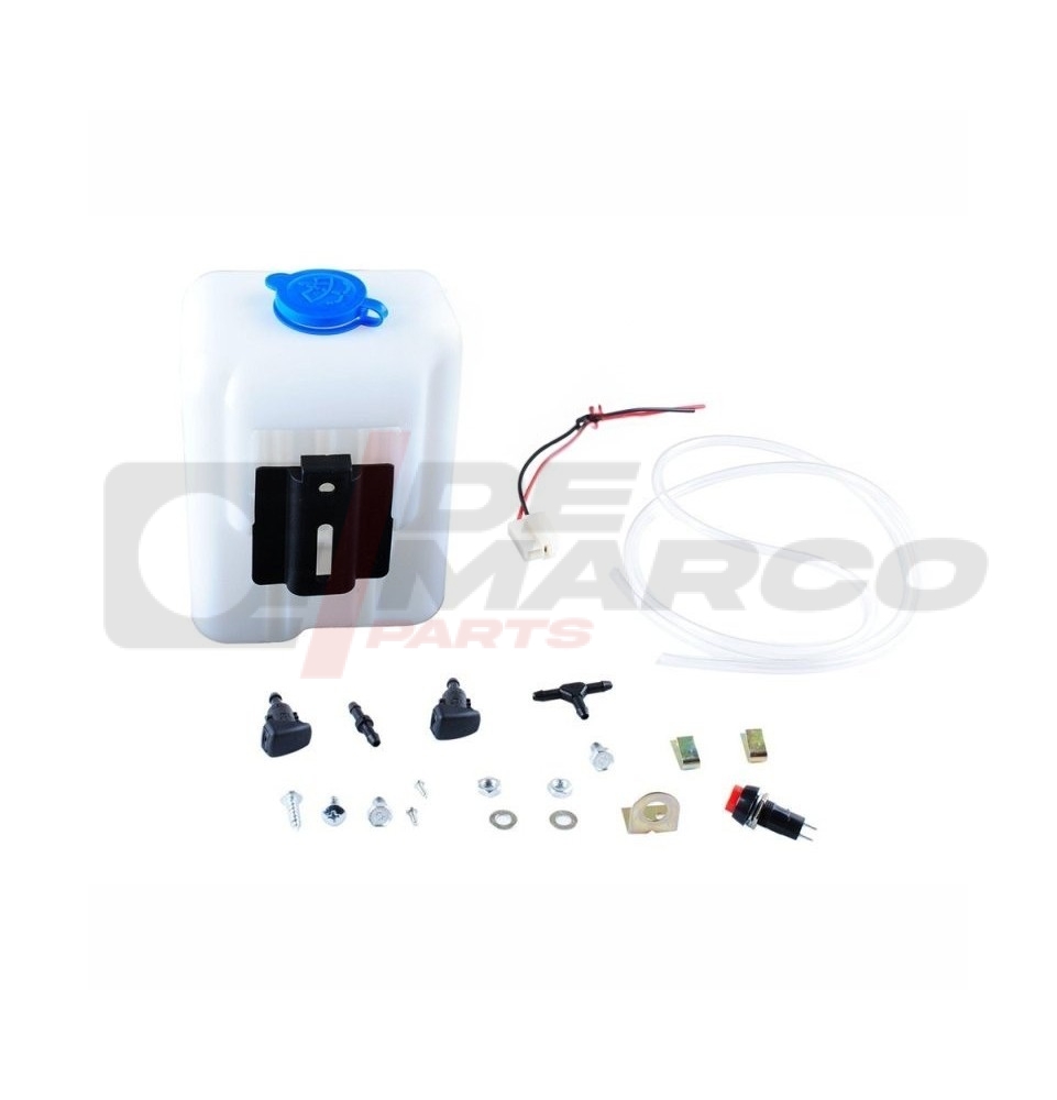 Kit completo vaschetta elettrica tergicristallo 12V