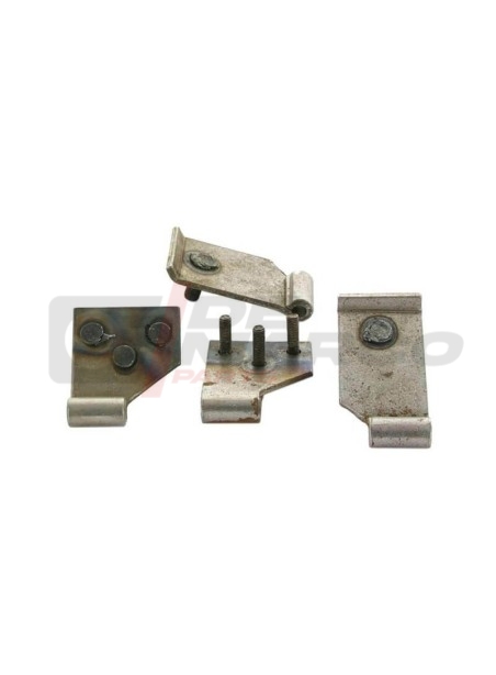 Front hood hinge set for Renault 4