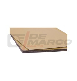 Set de tapis de plancher en bitume adhésifs 550x250mm (6 pièces)