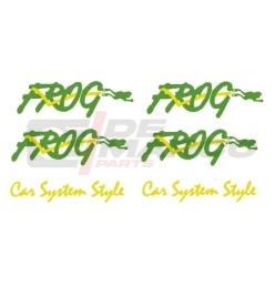 Set d'autocollants Renault 4 FROG