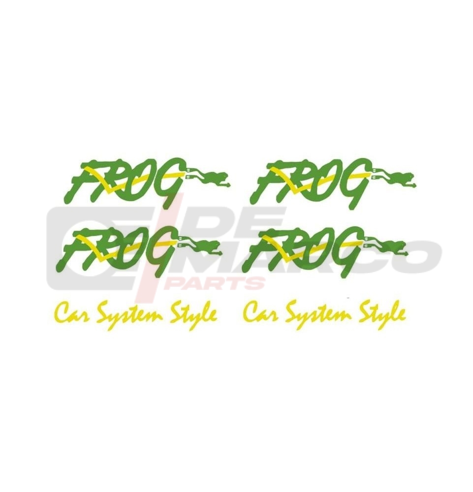 Set d'autocollants Renault 4 FROG