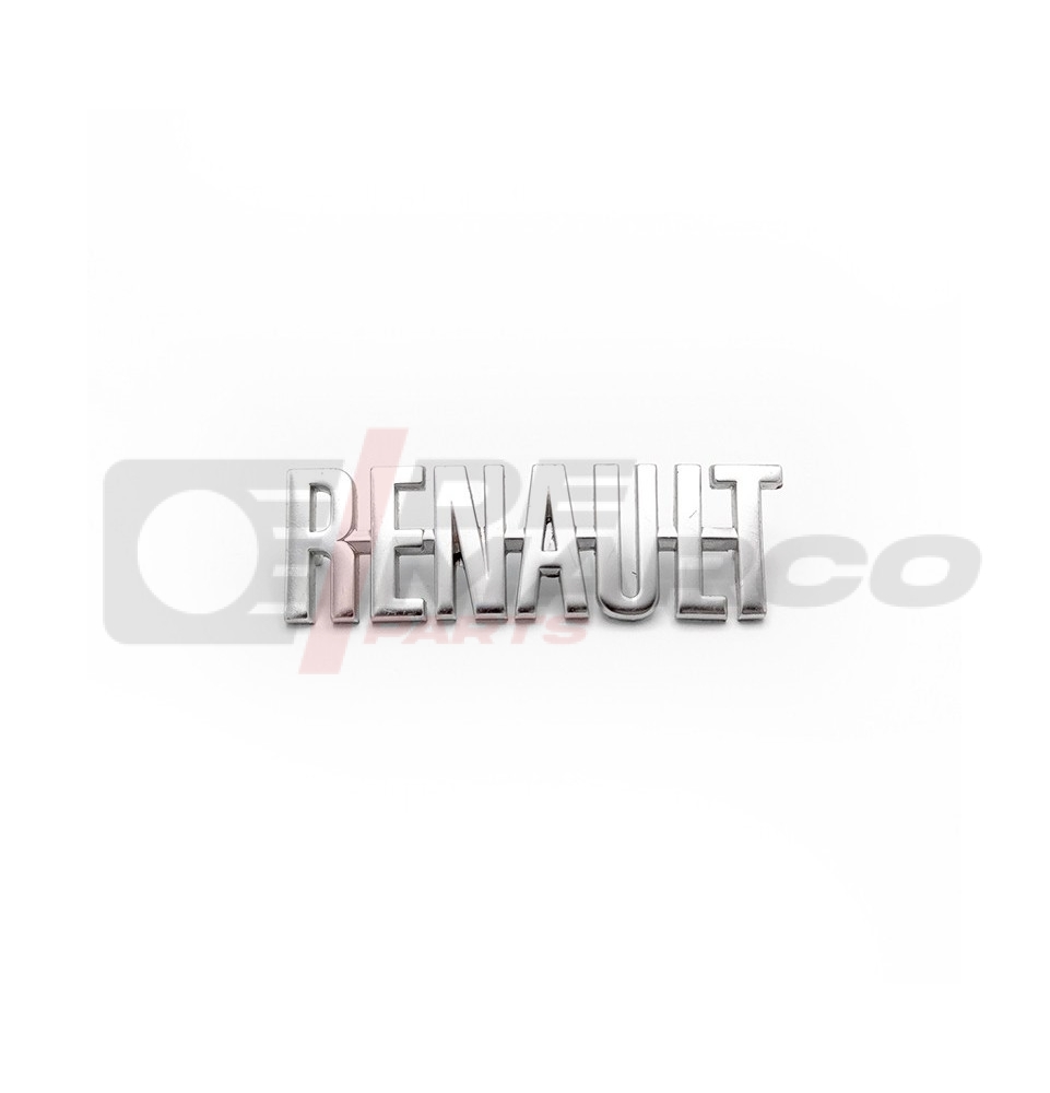 Scritta in metallo RENAULT per R4, R5, R6, R16, Estafette, Alpine A110