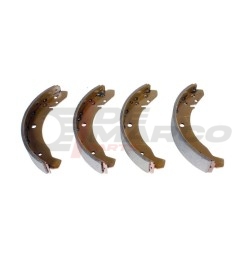 Brake shoe set rear or front for Beetle, Super Beetle, Buggy, Karmann Ghia, Thing, Porsche 924