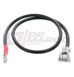 Positive cable for connecting the battery/starter motor