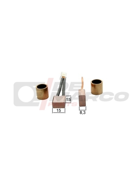 Set carboncini motorino avviamento Ducellier 6215A per R4, R5, R6, Citroen DS