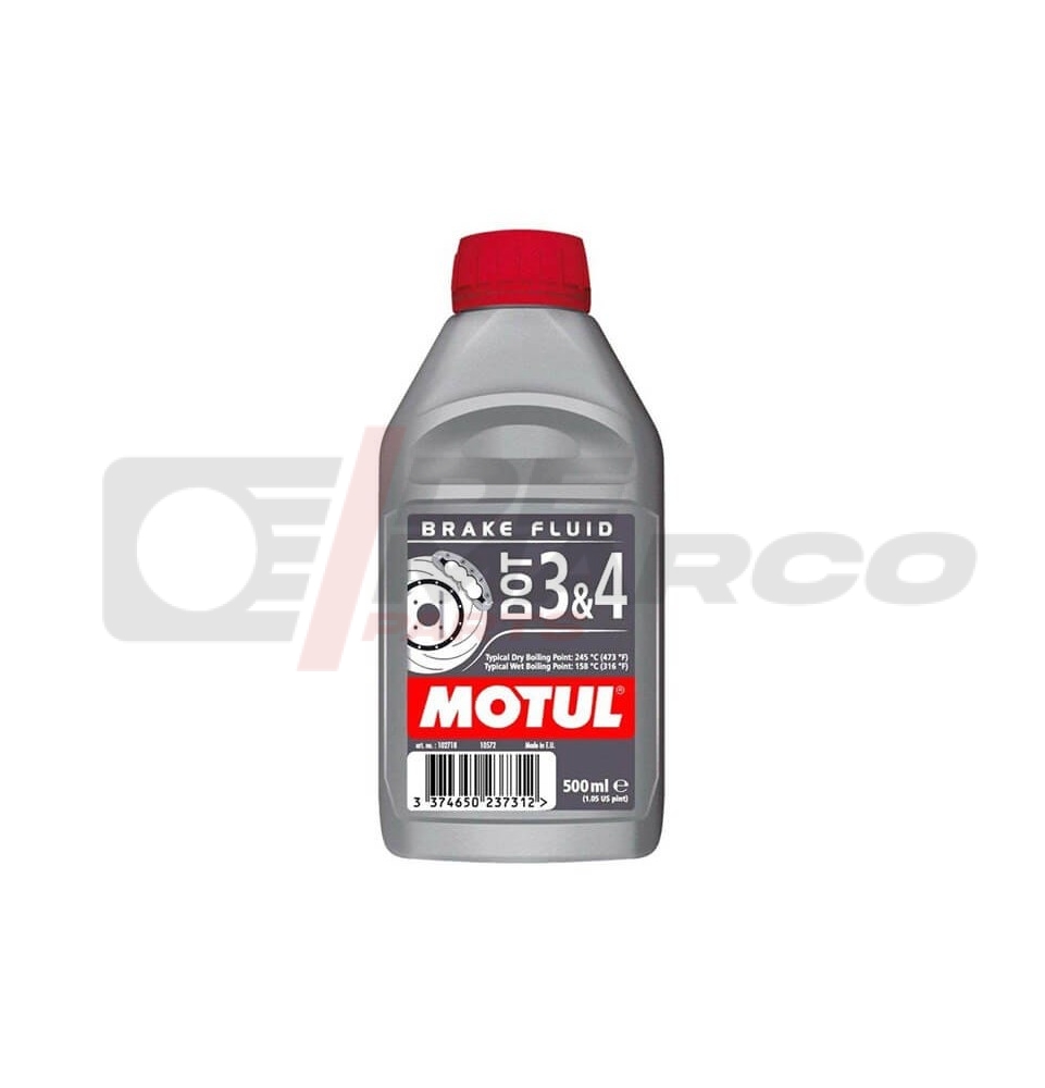 Olio liquido freni Motul Dot 3 & 4 (0.5 LT)