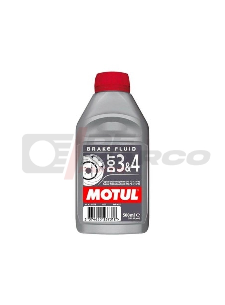 Brake fluid Motul Dot 3 & 4 (0.500 LT)