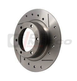 Pair of Drilled Front Brake Discs for R4, R5, R6, R12, R15, R18