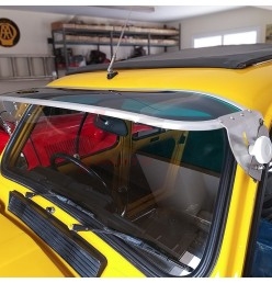 Renault 4 sun visor, green colour