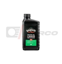 Engine Oil Bardahl 15W50 Semi-Synthetic for Vintage Cars