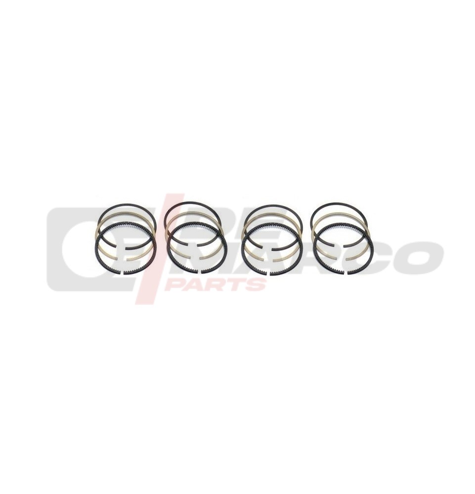 Set fasce elastiche 1,75 x 2 x 3,5 per R4 1108cc, R5, R6, R8, R10, Caravelle e Estafette