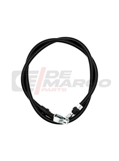 Black clutch cable for vintage Renault 4 vehicles