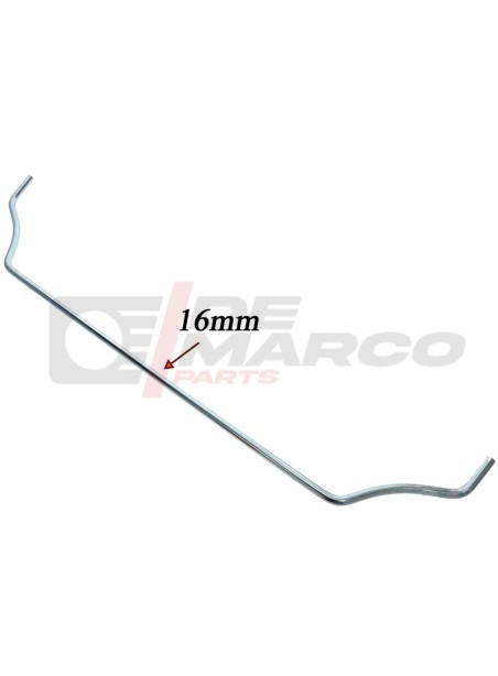 Barra Stabilizzatrice Anteriore 16mm Zincata Per Renault 4 R4, R6, R4 F4, R4 F6