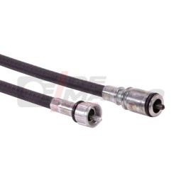 Black speedometer cable for vintage Renault 4 vehicles