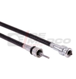 Black speedometer cable for Renault 4 classic vehicles