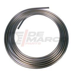 Semi-rigid silver-plated copper fuel hose set of 5 meters for Renault 4 classic vehicles