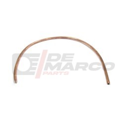 1 meter long curved copper fuel hose for vintage Renault vehicles